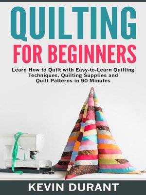 cover image of Quilting for Beginner